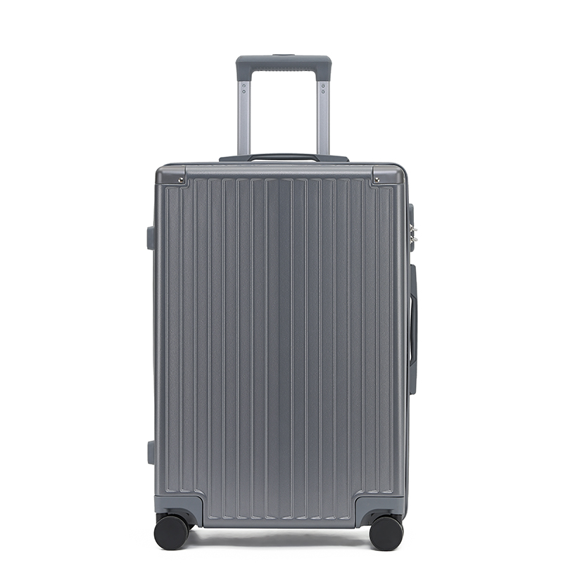 蕉众轻韧行李箱内里干湿分离万向轮拉杆箱L-HY2091（单位：个） 铁灰色 20寸